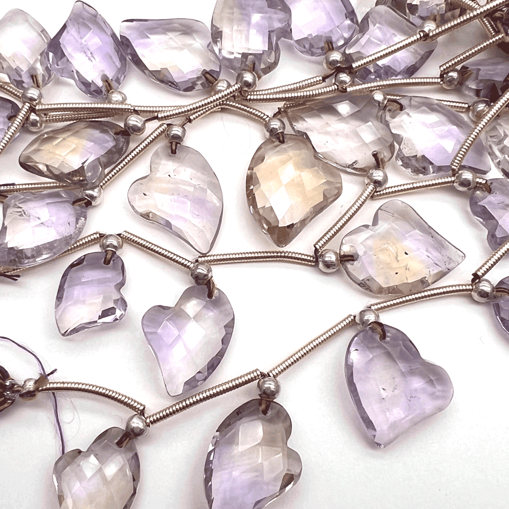 大粒アメトリン*ハートカット*約11×10～17×13ｍｍ前後*MI001 - 00804 - aoneko_gems