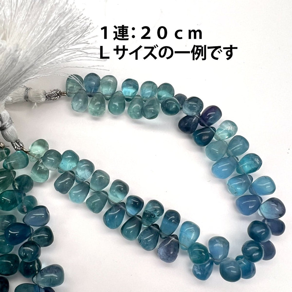 
            
                画像をギャラリービューアにロードします、1/2連*品質良しのフローライト＊たっぷり♪スムースドロップ連 - aoneko_gems
            
        