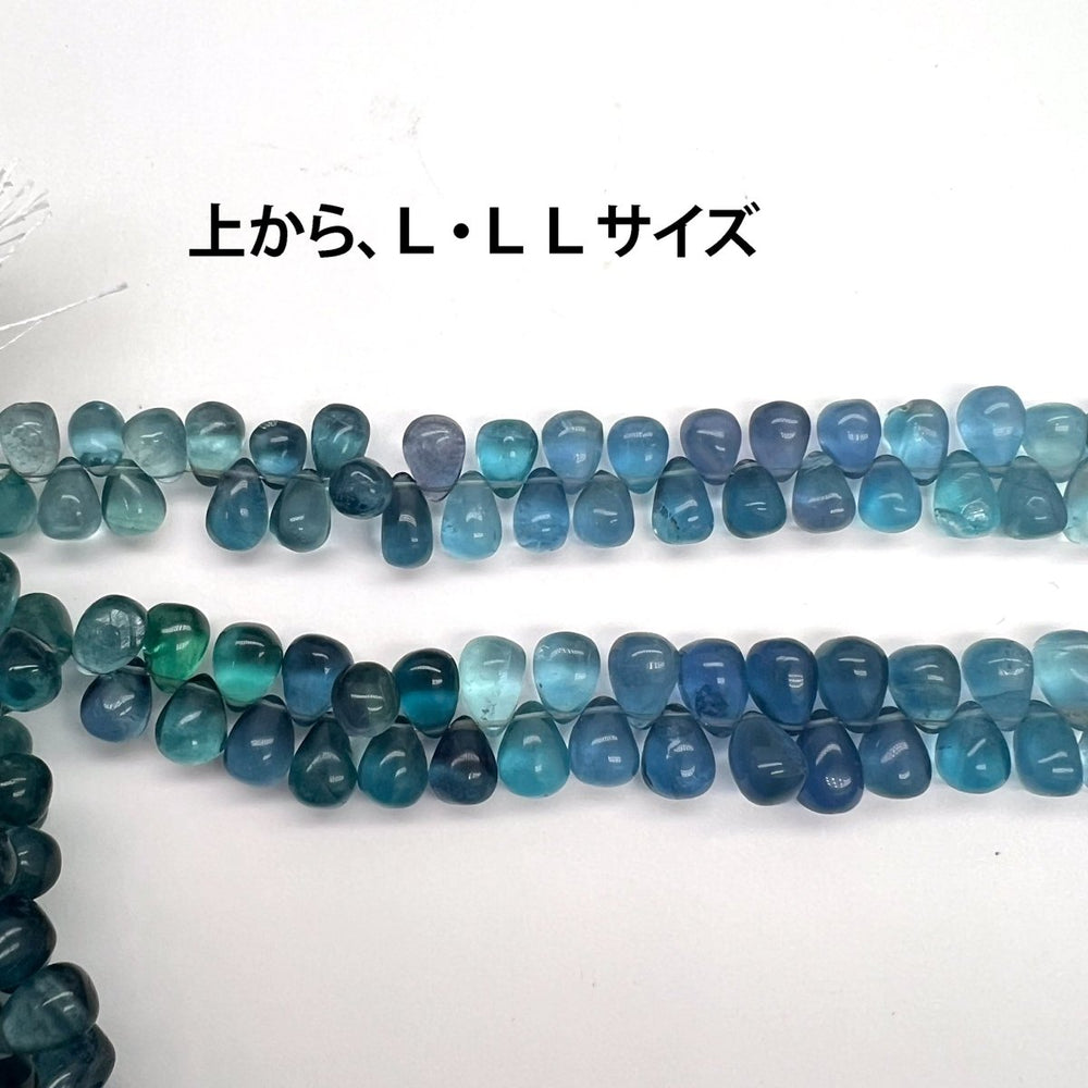 
            
                画像をギャラリービューアにロードします、1/2連*品質良しのフローライト＊たっぷり♪スムースドロップ連 - aoneko_gems
            
        