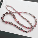 １連のみ*バイカラートルマリン(ウォーターメロントルマリン)*スムースオーバル*約3.8×3.3～8.8×8.2ｍｍ - aoneko_gems