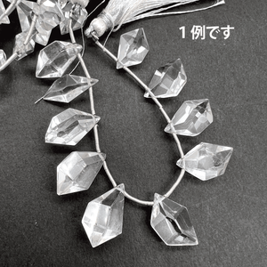 特価*クォーツ*スピンドルカット連*約15×8～18×10ｍｍ*MI001 - 02003 - aoneko_gems