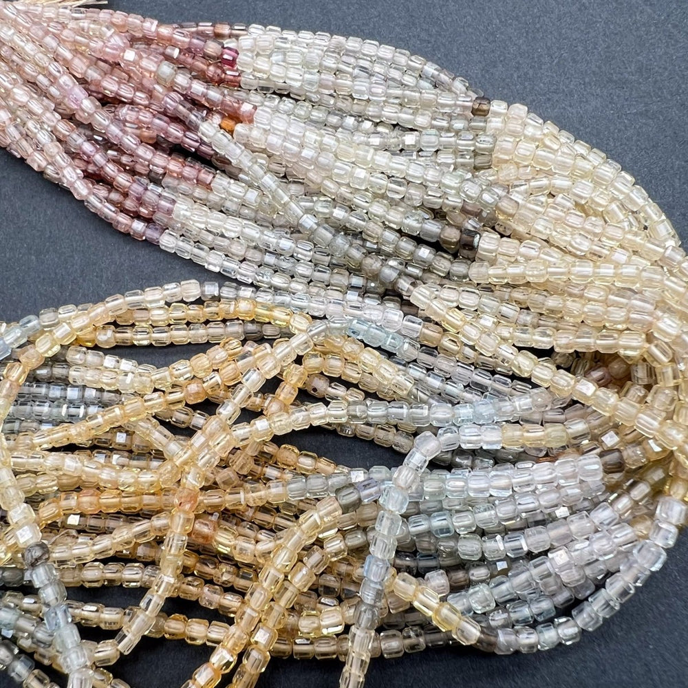 お得♪*マルチカラー*高品質*ジルコン*小粒キューブカット＊約2.0ｍｍ - aoneko_gems