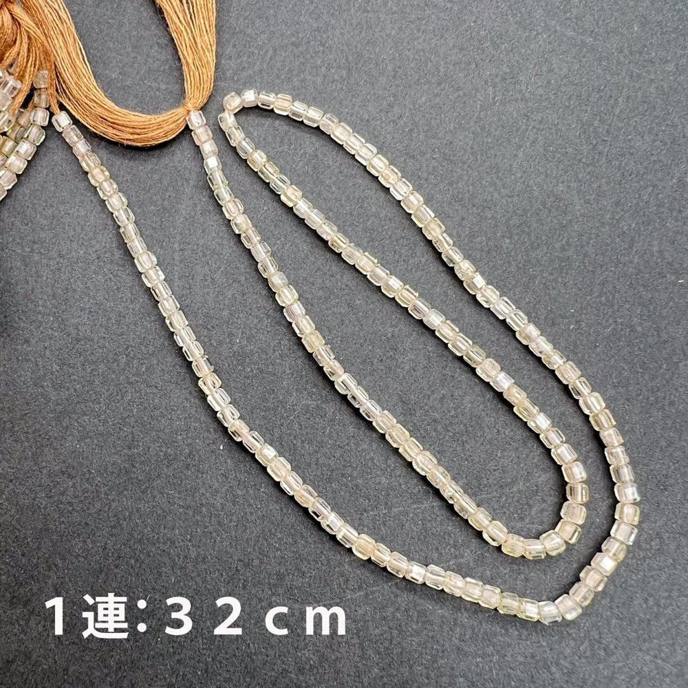 お得♪*薄ブラウン*高品質*ジルコン*小粒キューブカット＊約2.0ｍｍ - aoneko_gems