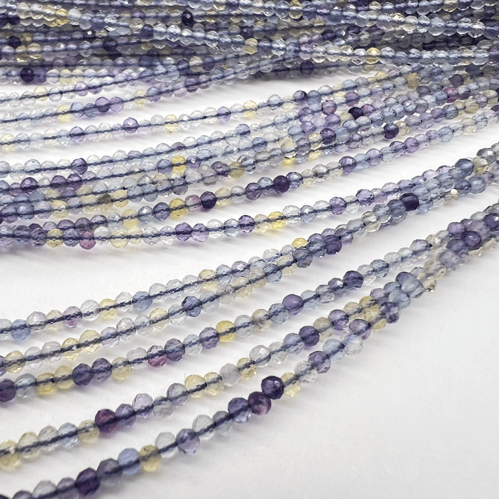 特価*極小*フローライト*ラウンドカット*約2.0ｍｍ*MI004 - 03901 - aoneko_gems