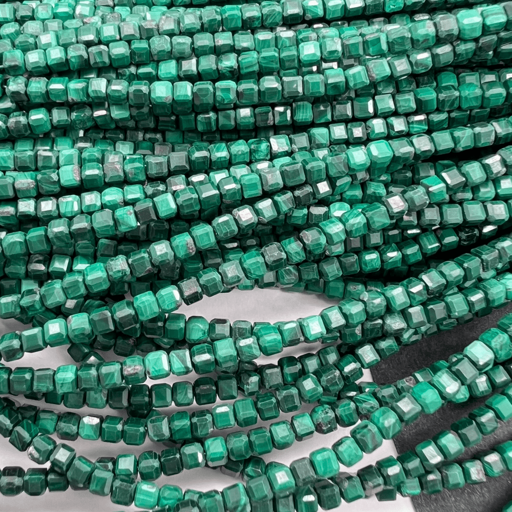 高品質*マラカイト*キューブカット*約2.0ｍｍ*MI005 - 08301 - aoneko_gems