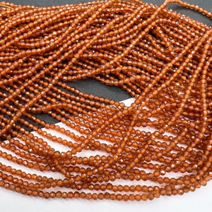 特価*ヘッソナイトガーネット*ラウンドカット＊約2.1ｍｍ - aoneko_gems