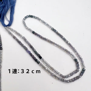 高品質*寒色系*マルチカラースピネル*キューブカット*約2.1ｍｍ - aoneko_gems