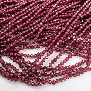 特価*ガーネット*ラウンドカット＊約2.3ｍｍ - aoneko_gems