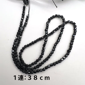 高品質ブラックスピネル*キューブカット*約2.5ｍｍ - aoneko_gems