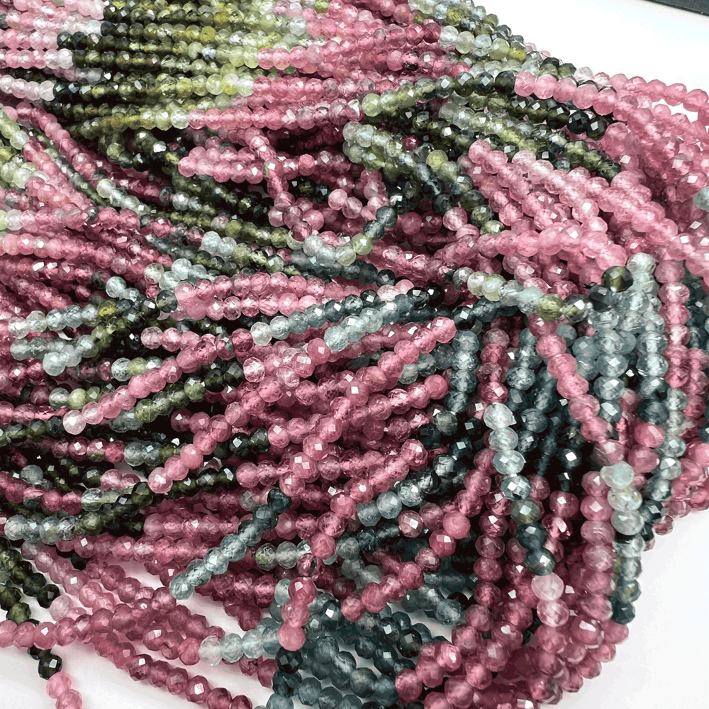 青あり♪マルチカラートルマリン*ラウンドカット*約2.5ｍｍ *MK001 - 0602 - aoneko_gems