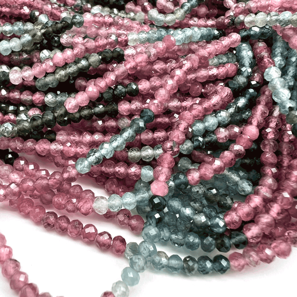 青あり♪マルチカラートルマリン*ラウンドカット*約2.5ｍｍ *MK001 - 0602 - aoneko_gems