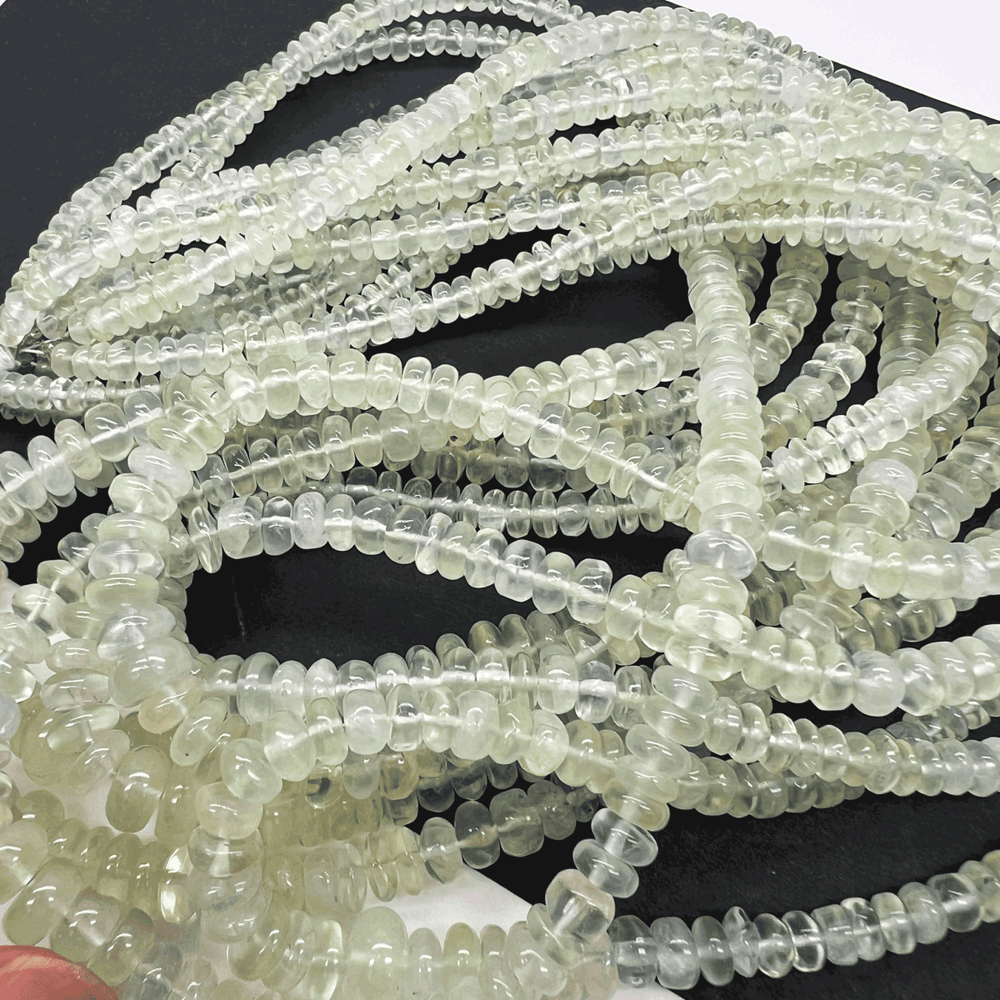 品質良し♪プレナイト*スムースロンデル*約3.0～7.0ｍｍ*SH001 - 0040605 - aoneko_gems