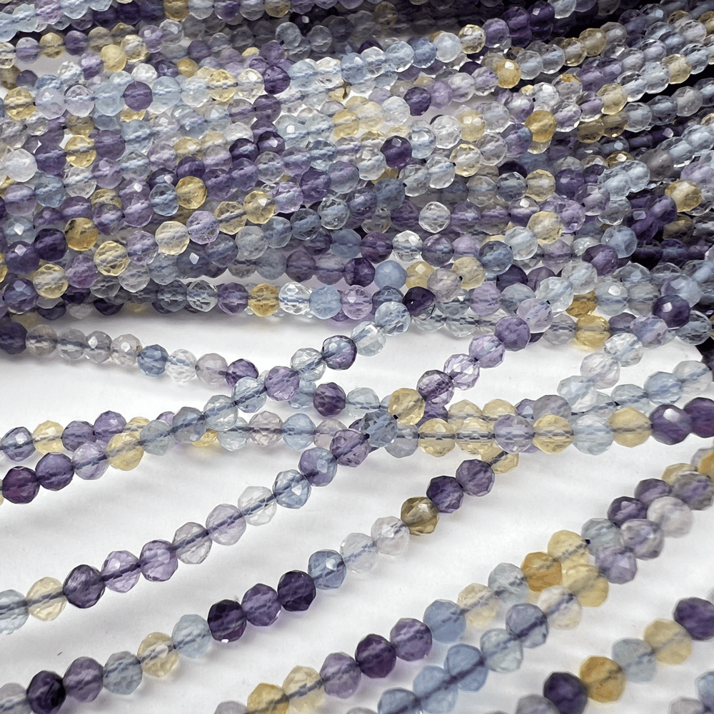 特価*フローライト*ラウンドカット*約3.0ｍｍ*MI004 - 04501 - aoneko_gems