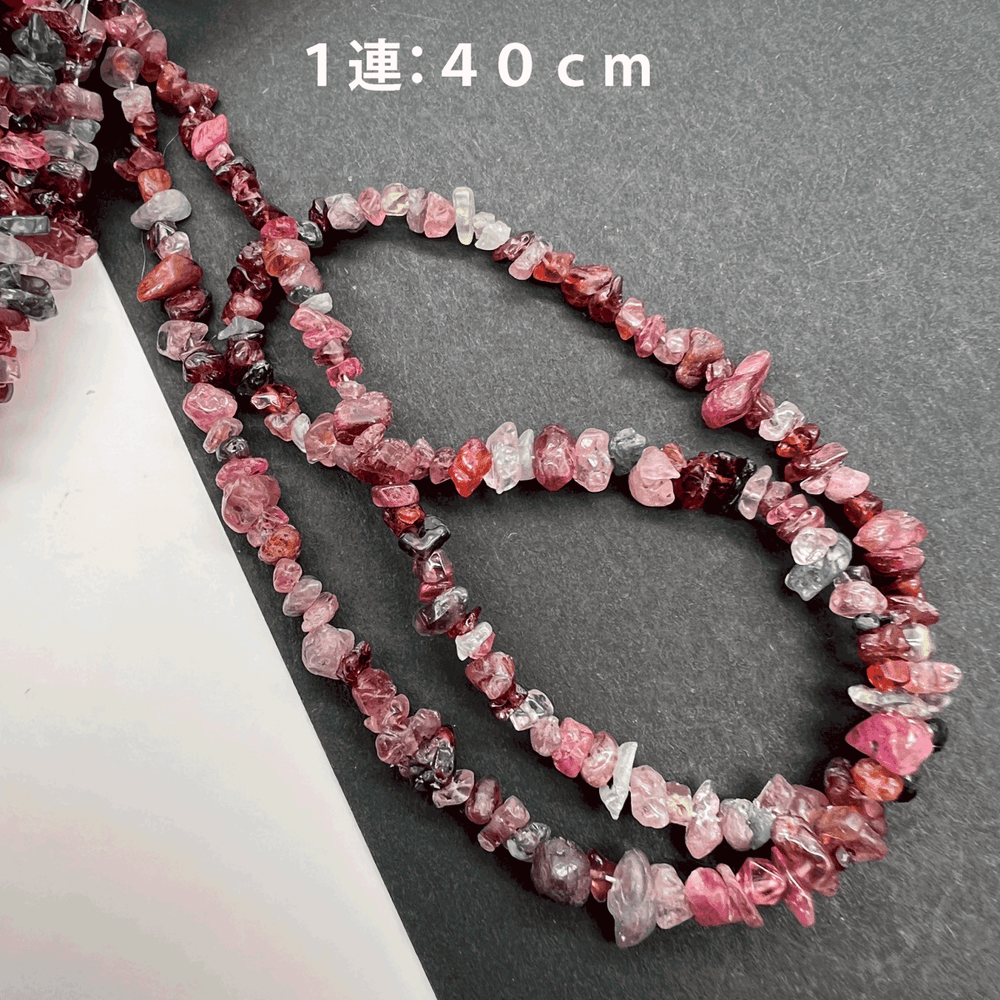 鮮やかファンシー♪スピネル*さざれ連*約4.5ｍｍ前後*MI002 - 00102 - aoneko_gems