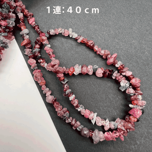 鮮やかファンシー♪スピネル*さざれ連*約4.5ｍｍ前後*MI002 - 00102 - aoneko_gems
