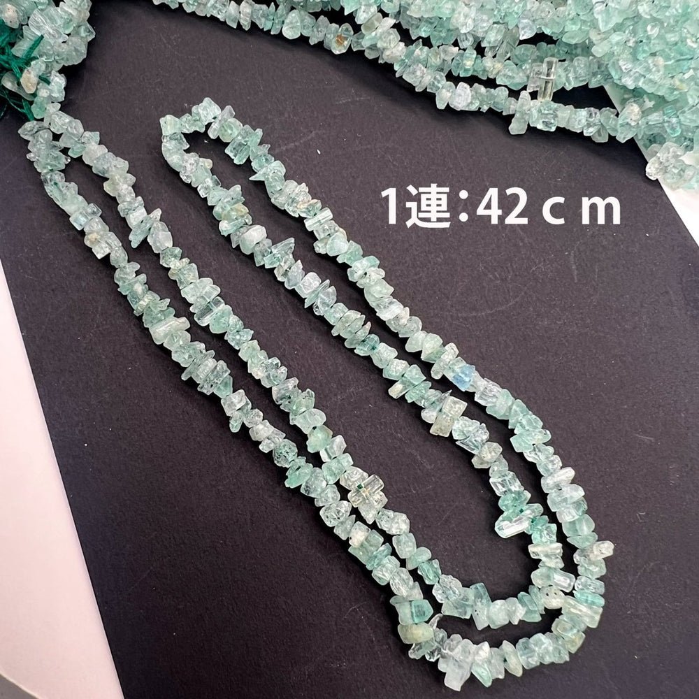 グリーンベリル*ラフ連*約4ｍｍ - aoneko_gems