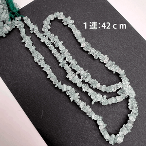 薄め・結晶大きめ*グリーンベリル*ラフ連*約4ｍｍ*AK08 - 00204 - aoneko_gems