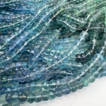 特価*太ましいフローライト*アフガニスタン産*ロンデルカット*約5.0～5.5ｍｍ - aoneko_gems