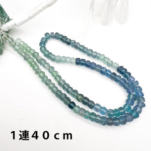 特価*太ましいフローライト*アフガニスタン産*ロンデルカット*約5.0～5.5ｍｍ - aoneko_gems