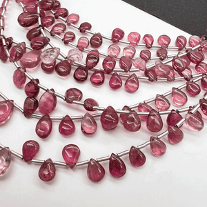 ピンクトルマリン*スムースペアシェイプ*約５×3.5～8.5×5.5ｍｍ前後*MI003 - 00109 - aoneko_gems