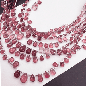 ピンクトルマリン*スムースペアシェイプ*約５×3.5～8.5×5.5ｍｍ前後*MI003 - 00109 - aoneko_gems