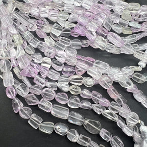 レア石*クンツァイト*タンブル連*約7.5×4.5～11×11ｍｍ前後 - aoneko_gems