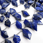 ラピスラズリ*スピンドルカット*約9×5～15×10ｍｍ*MI001 - 04803 - aoneko_gems